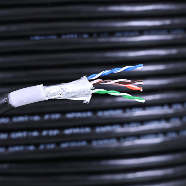 CAT6 VELVU Outdoor Standard Quality 100Yard | Black - Image 2