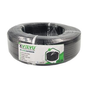 CAT6 VELVU Outdoor Standard Quality 100Yard | Black