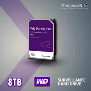 WD 8TB SURVEILLANCE HARD DRIVE