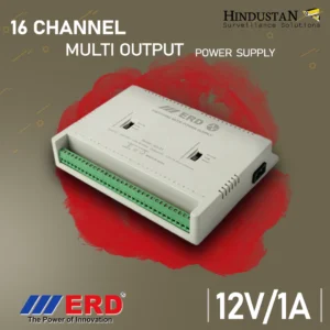 ERD POWER SUPPLY | 16CH. MULTI OUTPUT | 12V/1A (EACH PORT)