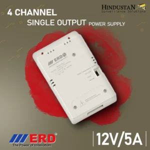 ERD POWER SUPPLY | 4CH. SINGLE OUTPUT | 12V/5A