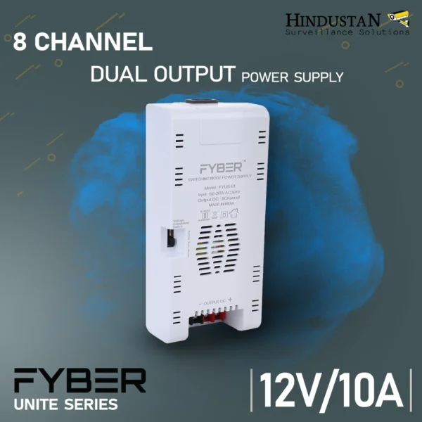 FYBER 8CH. DUAL OUTPUT POWER SUPPLY | Unite Series