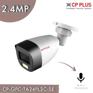 CP PLUS Guard+ COLOR 2.4MP HD Bullet with Built-in Mic