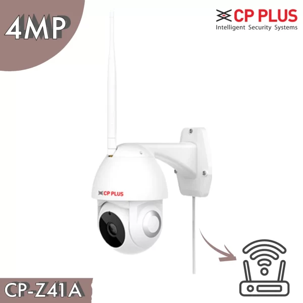 CP PLUS 4MP Pan-Tilt Wi-Fi Camera