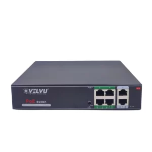 Velvu 4 Port PoE with 2 Up-Link | ST-POE-3104-M2