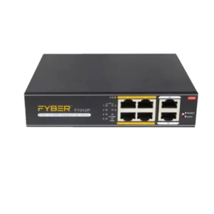 FYBER 4 Port PoE with 2 Up-Link
