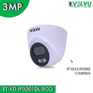 Velvu 3MP IP Dome Camera | ST-VD IP3001DL