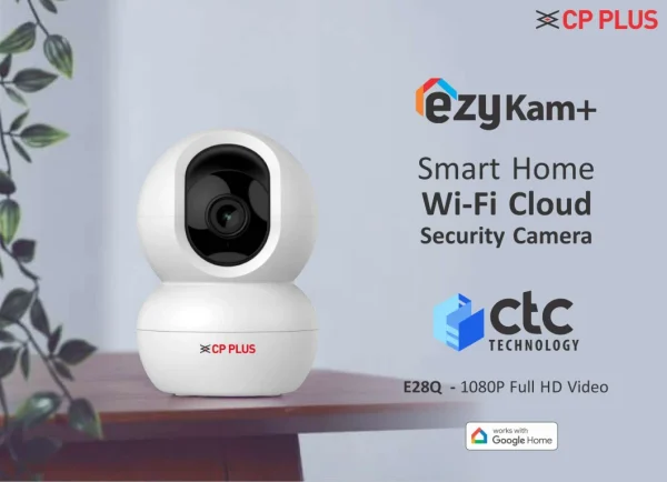 CP PLUS 2MP Pan-Tilt Wi-Fi Camera - Image 2