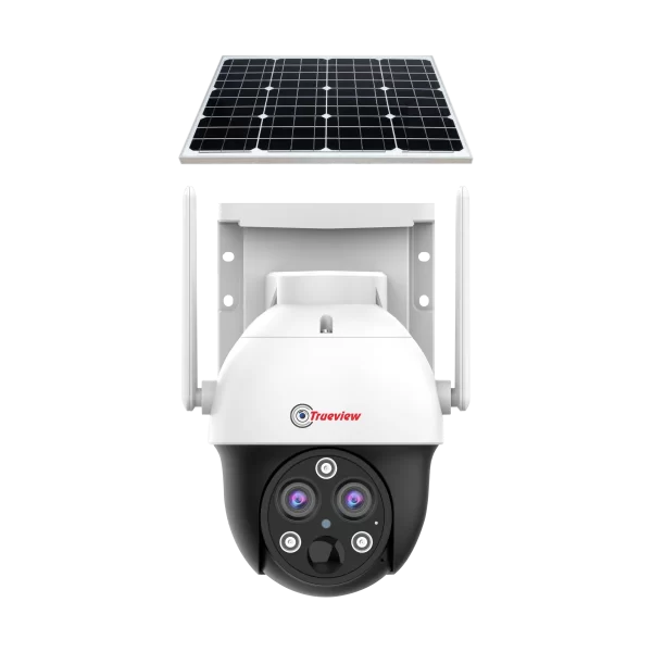 Trueview 3MP Dual Lens Mini Pan-Tilt | 4G Solar Camera