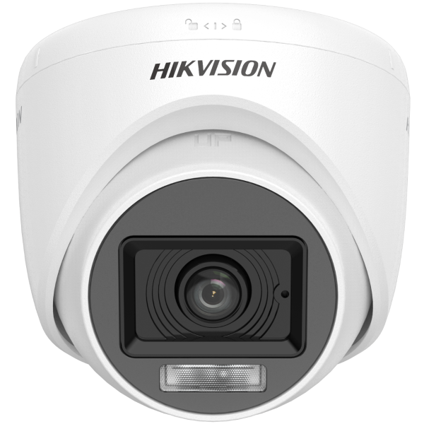 Hikvision 2MP HD Dual Light Audio Dome Camera {DS-2CE76D0T-LPFS}