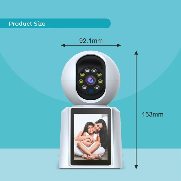 Trueview 3MP Smart Built-in Screen Pan-Tilt Camera | Wi-Fi Camera - Image 6