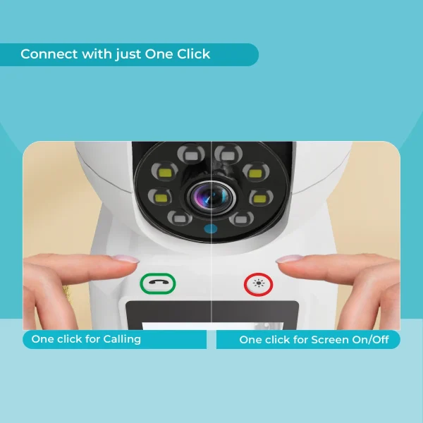 Trueview 3MP Smart Built-in Screen Pan-Tilt Camera | Wi-Fi Camera - Image 4