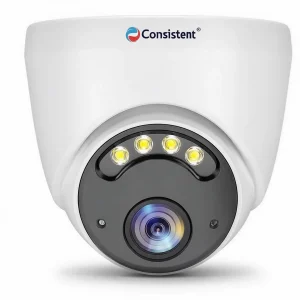 CONSISTENT 4MP IP DOME WARM CAMERA
